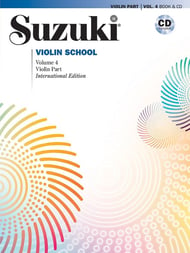 Suzuki Violin School, Vol. 4 International Edition cover